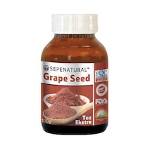Sepe Natural Grape Seed Extract Üzüm Çekirdeği Eki Toz 100 G