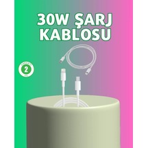 Lexroo  Kalite 30w Type-c Lightning Hızlı Şarj Kablosu