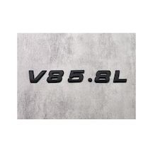 Vtr V8 5.8 L Piano Black Çamurluk Yazısı Mercedes 709