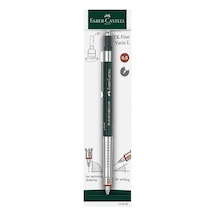 Faber-castell Tk Fine Vario 0.5 Lüks Versatil Ayarlanabilir Uç Kalem, Teleskopik Silgili Kalem, Sertlik Göstergeli