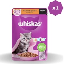 Whiskas Yaş Mama Poşet Yavru Kümes 85 Gr - 1 Adet