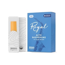 Rico Royal 1.5 Alto Sax İçin Güçlü Sazlık 10'lu Paket
