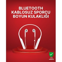 Boyun Askılı Kablosuz Kulaklık Uzun Süreli Batarya Performansı