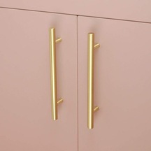 Rosa Mat Gold - Altın - Sarı Kulp 320 mm
