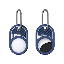 Ekılıf - Airtag Uyumlu Silikon Anahtarlık - 05 - Yeşil