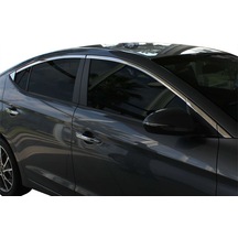 Hyundai Elantra 6 Cam Üst Çıtası 10 Prç Krom 2016 ve Sonrası