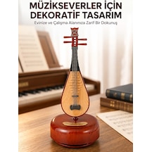 Zenvia Klasik Ud Figürlü Melodili Müzik Kutusu Şık Hediyelik Znv2026