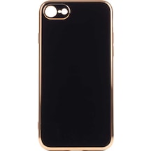 Apple Uyumlu iPhone Se 2020 Parlak Kenarli Bark Silikon Kilif 547681102