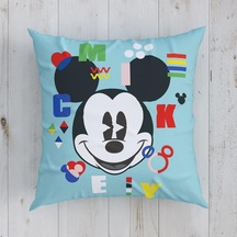 Taç Lisanslı Kırlent Mickey Funny 40x40