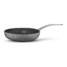 Brioni Stone Age Çizilmez Yanmaz Yapışmaz İndüksiyonlu 22 Cm Tava Gri