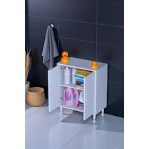 Eliusta Arden 55 Cm Beyaz 2 Bölmeli Banyo Düzenleyici Dolap 1 Raflı Çok Amaçlı Mutfak Dolabı 55x75x32,5 Cm Beyaz Eliusta Arden 55 Cm Beyaz 2 Bölmeli Banyo Düzenleyici Dolap 1 Raflı Çok Amaçlı Mutfak Dolabı 55x75x32,5 Cm Beyaz