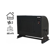 Pro 9.000w Trifaze Elektrikli Fanlı Isıtıcı Füme