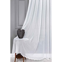 Evdepo Home Kullanıma Hazır Örme Tül Perde (540765923)