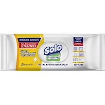 4 Adet Solo Yüzey Temizlik Havlusu Ultra Güç Limon & Portakal 100'lü Diğer