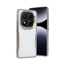 Xiaomi Redmi Note 14 Pro 4g Kılıf Boyi Silikon Kapak - Titan Gri 0.2M-Çok Renkli