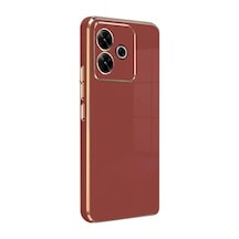 Herşeytrend Xiaomi Redmi 13 4g Kılıf Volet Silikon - Kırmızı Çok Renkli