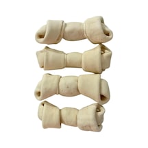 Tr Sütlü Düğüm Köpek Ödül Çiğneme Kemiği 14-15cm 4lü Paket