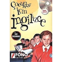 Çocuklar İçin İngilizce İlk Basamak CD'li - Kutulu - Şerif Meriç - Fono Yayınları