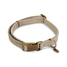 Hnrlıshp Beeztees Dbl Köpek Tasması, Kadife, Gri, 48-70cm, 25mm Çok Renkli