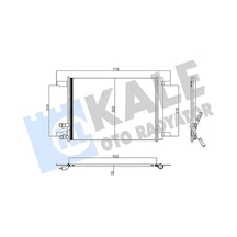 Audi A3 Klima Radyatoru 1.0 Tfsi 2016-2020 Kale 357395