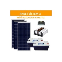 Lexron Mini Bağ Evi Güneş Enerjisi Solar Paketi 1200w Inverter 17