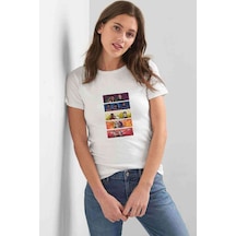 Sense8 Rainbow Kadın Beyaz Tshirt