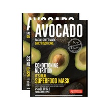 Dermal It'S Real Super Gıda Maskesi Avokado 25Gr 2'Li Set