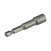 Manyetik Somun Adaptörü Uzun - 6x65 Mm 12 Adet Çok Renkli