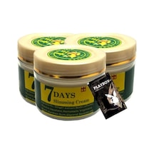7days Ginger 3x Adet Miracle Slimming Cream 100 Ml Sel Kremi + 1 Adet Jel Hediye