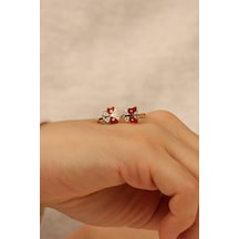 Çgk Çiğdem Gürel Kuyumculuk Kelebek Çocuk Altın Küpe Gold