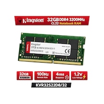 Kıngston Kcp432sd8/32 32gb Ddr4 3200mhz Cl22 Notebook Ram