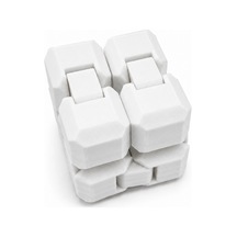 Tek Renk Sonsuzluk Küpü Beyaz 40x40mm