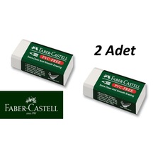 Faber Castell Küçük Boy Pvc Free Beyaz Silgi No 30 2 Adet