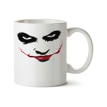 The Joker Portre İki Tarafı Baskılı Kupa Bardak Çok Renkli