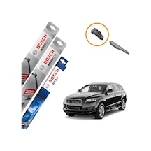 Audi Q7 Muz Silecek Takımı Ön Arka Bosch Aeroeco 2007-2014