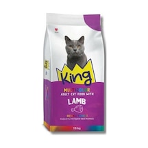 Multicolor Renkli Taneli Kuzu Etli Yetişkin Kedi Maması 15 Kg