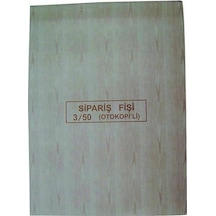 DİLMAN SİPARİŞ FİŞİ OTOKOPİLİ 3X50 3 NÜSHA