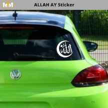 Allah Ay Oto Sticker 15 Cm