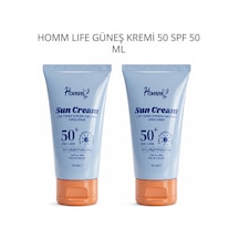 Homm Lıfe Güneş Kremi 50 Spf 50 Ml 2 Adet