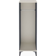 Arges Dolap Tek Askılı 44x30x134 Antrasit-aytaşı Antrasit