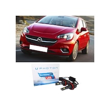 Opel Corsa E Led Xenon Uzun Far Ampulü H7 Ultimate 9500 Lumens Yeni Seri Beyaz 2014-2019