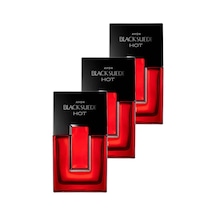 Avon Black Suede Hot Erkek Parfüm EDT 3 x 75 ML