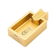 Lubinski Yeni Seri Metal Kare Tekli Puro Küllüğü - Gold Lb-822
