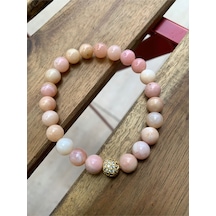 Pembe Opal Bileklik Çok Renkli