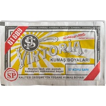 Viktoria Toz Kumaş Boyası - Koyu Sarı - N.57