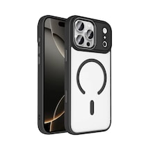 Joko Apple iPhone Uyumlu  17 Pro Uyumlu Terea Magsafe Kapak - Siyah