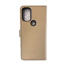 General Mobile Gm21 Pro Trend S Plus Kapaklı Telefon Kılıf - Gold