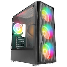 Rampage X-horse 850w 80+ 4 12cm Argb Fan+kontrolcü Gaming Oyuncu Kasası