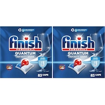 Quantum Infinity Shine 83 Kapsül Bulaşık Makinesi Deterjanı Tableti 1 X 83 Kapsül 2 Paketi