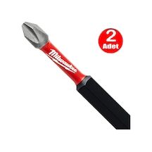 Milwaukee Bits Yıldız Uç Vidalama Matkap Ucu Ph2 X 90mm -2 Adet
